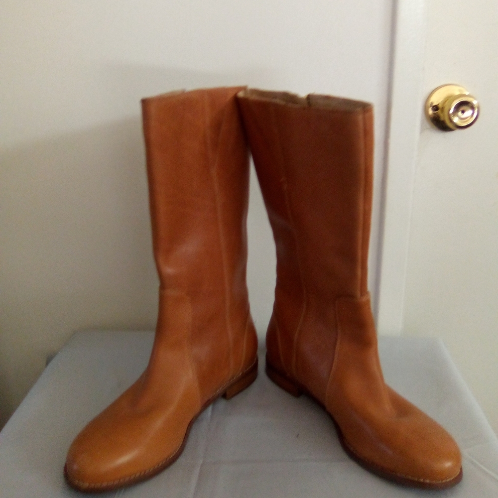 Boots By Sperry Camel Brown